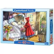 Puzzle - Castorland MAXI Czerwony Kap. i Wilk 040070 - miniaturka - grafika 1