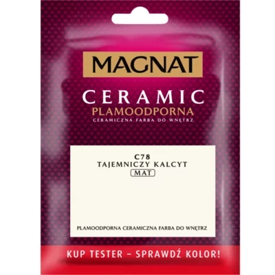 Farba ceramiczna MAGNAT Ceramic TESTER tajemniczy kalcyt C78 30 ml