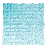 Maty antypoślizgowe - Mata do prysznica Stone 52 x 52 cm niebieski - miniaturka - grafika 1