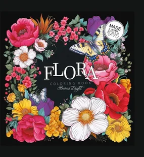 Kolorowanka Usztywniana Flora Kwiaty - Kolorowanki, wyklejanki - miniaturka - grafika 1