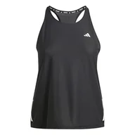 Koszulki i topy damskie - adidas Kobiety Own The Run Tank Top (Plus Size), black, XXL Plus - miniaturka - grafika 1