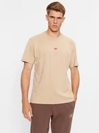 Koszulki męskie - New Balance T-Shirt Athletics Remastered Graphic Cotton Jersey Short Sleeve T-shirt MT31504 Brązowy Regular Fit - miniaturka - grafika 1