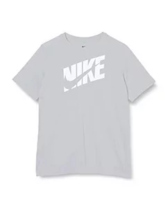 Nike chłopięcy B Nk Hbr+ Perf Top Ss T-shirt Lt Smoke Grey/(White) S - Koszulki i topy damskie - miniaturka - grafika 1