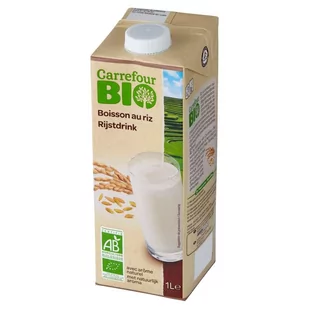 Carrefour Bio Napój ryżowy 1 l - Soki i napoje niegazowane - miniaturka - grafika 1