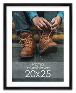 Ramki na zdjęcia - Czarna rama aluminiowa 20x25 cm - miniaturka - grafika 1