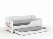 Łóżeczka i kojce - Łóżko dziecięce LILU 160x80 MISIU z funkcją spania - miniaturka - grafika 1