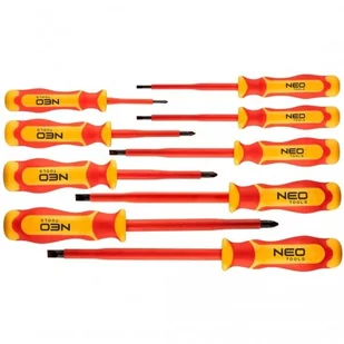 NEO-TOOLS 04-143 Zestaw Wkrętaków Elektryka 1000V 9SZT - Śrubokręty - miniaturka - grafika 2