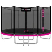 Trampoliny - Trampolina Ogrodowa Do Skakania Thunder Outside Pro 12Ft Pink - miniaturka - grafika 1