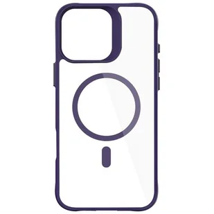 Etui 3MK Satin Guardx MagCase do Apple iPhone 16 Pro Max Przezroczysto-fioletowy - Etui i futerały do telefonów - miniaturka - grafika 1