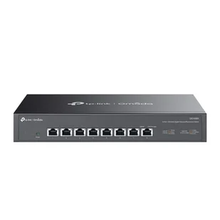 TP-Link Omada DS1008X łącza sieciowe Nie zarządzany 10G Ethernet (100/1000/10000) 1U Czarny DS1008X - Switche - miniaturka - grafika 1