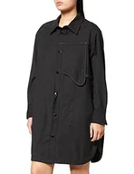 Koszulki i topy damskie - G-STAR RAW Koszulka damska Long Millery, Wielokolorowy (Dk Black Htr D20558-c914-7293), XS - miniaturka - grafika 1