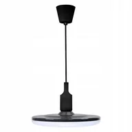 Lampy sufitowe - Lampa wisząca Kiki 1 x 15 W E27 czarna 308122 - miniaturka - grafika 1