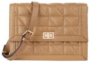 Geox Women's D Veriana D Bag, TAN, Tan - Torebki damskie - miniaturka - grafika 1