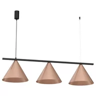 Lampy sufitowe - Lampa wisząca CAPITAL CZARNY-MIEDZIANY 3XGX53 - miniaturka - grafika 1
