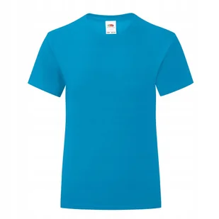 Koszulka Dziewczęca Iconic Azure Blue r. 9-11(140) - Koszulki dla dziewczynek - miniaturka - grafika 1