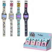 Zabawki interaktywne dla dzieci - Zegarek silikonowy Pusheen - miniaturka - grafika 1