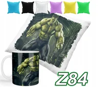Gadżety dla niej i dla niego - ZESTAW KUBEK + POSZEWKA Z PODUSZKĄ AVENGERS BAJKI + IMIĘ - miniaturka - grafika 1