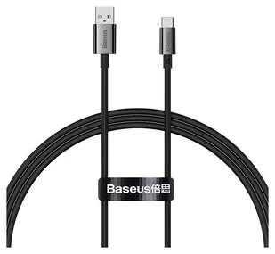 Baseus Superior USB do USB-C 100W 2m czarny - Kable USB - miniaturka - grafika 1