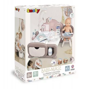 Smoby Baby Nurse Elektroniczny kącik opiekunki 220375 - Akcesoria dla lalek - miniaturka - grafika 19