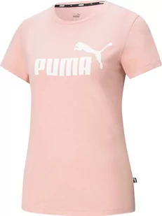 Koszulka damska Puma ESS Logo Tee jasnoróżowa 586774 80-XS - Bluzki damskie - miniaturka - grafika 1