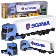Samochody i pojazdy dla dzieci - Maisto Licencjonowane Auto Metalowe Ciągnik SCANIA 770S + Naczepa ZA5965 EDUKAMP - miniaturka - grafika 1