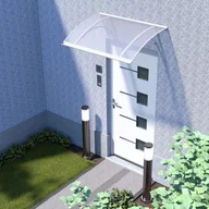 Daszki nad drzwi - LANITPLAST daszek nad drzwiam LARUS 160/85 biały - miniaturka - grafika 1