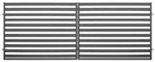Bramy garażowe - Brama ogrodzeniowa dwuskrzydłowa Inka antracyt, 150x400 cm - miniaturka - grafika 1