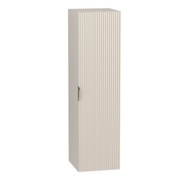 Słupek łazienkowy 120 cm Kaszmir ryflowany front, półki Willy