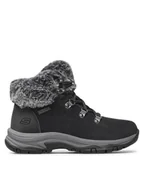 Botki damskie - Skechers Botki Falls Finest 167178/BLK Czarny - miniaturka - grafika 1