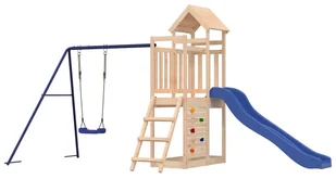 Plac zabaw do ogrodu z huśtawką i zjeżdżalnią K5-W01 - Place zabaw Plac zabaw do ogrodu z huśtawką i zjeżdżalnią K5-W01 - Place zabaw - miniaturka - grafika 1