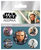 Plecaki - Przypinki Gwiezdne Wojny Star Wars Ahsoka Do plecaka Zestaw 5 szt - miniaturka - grafika 1
