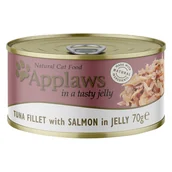 Mokra karma dla kotów - Applaws w galarecie, 6 x 70 g, tuńćzyk i łosoś, karma mokra dla kota - miniaturka - grafika 1