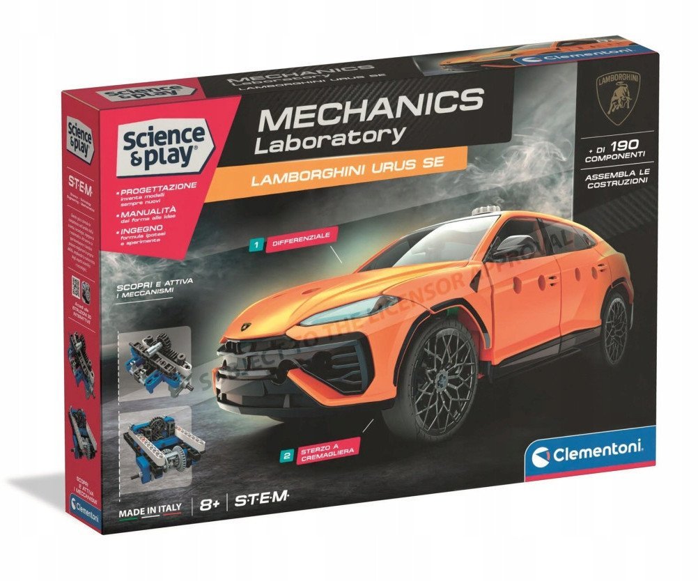 Konstruktoriua Clementoni Mechanics Laboratory Lamborghini Urus Se