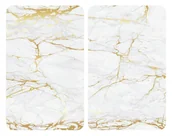 Akcesoria i części do kuchenek i piekarników - Szklane płyty ochronne na kuchenkę 2 sztuki w komplecie WENKO 53901100 - miniaturka - grafika 1