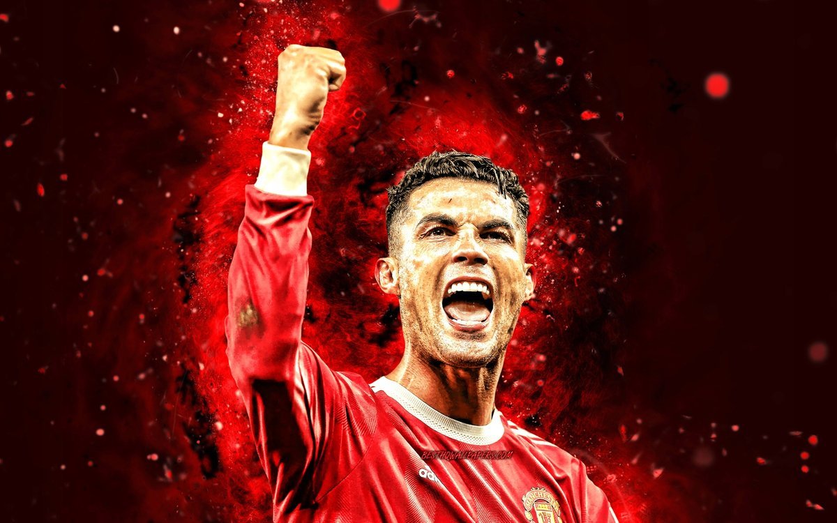 PODKŁADKA POD MYSZ Nadruk 22x18 cm Cristiano Ronaldo Manchester U. Prezent