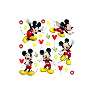 Naklejka Mickey Mouse, 30 x 30 cm - Naklejki na ścianę - miniaturka - grafika 1