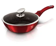 Patelnie - PATELNIA GRANITOWA 24cm BERLINGER HAUS RED METALLIC LINE BH-1259 - miniaturka - grafika 1