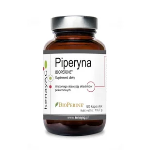 KENAY Piperyna x 60 kaps Kenay - Suplementy naturalne - miniaturka - grafika 1