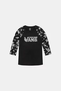 Bluzki damskie - Vans Longsleeve - Czarny - Kobieta - XS(xs) - VN0A4DICBLK1 - grafika 1