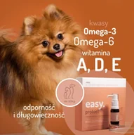 Suplementy i witaminy dla psów - Easy. Olej konopny dla psów i kotów Protect do 20kg - miniaturka - grafika 1