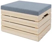 Ławki do przedpokoju - Sosnowa Skrzynia Z Siedziskiem 38 Kolorów P0-N53 - miniaturka - grafika 1