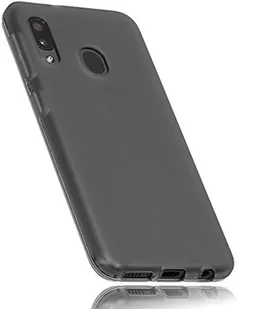mumbi etui na telefon komórkowy kompatybilne z Samsung Galaxy A20e, przezroczyste, czarne - Etui i futerały do telefonów - miniaturka - grafika 1
