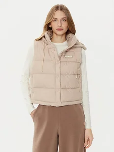 Guess Bezrękawnik V4RL02 WFYE2 Beżowy Regular Fit - Kamizelki damskie - miniaturka - grafika 1