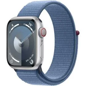 Apple Watch 9 GPS + Cellular 45mm Aluminium Sport Niebieski - Smartwatch - miniaturka - grafika 2