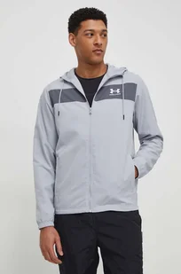Under Armour wiatrówka kolor szary przejściowa - Kurtki męskie - miniaturka - grafika 1