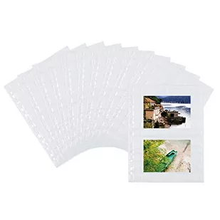 Herma Fotosichthüllen 100 x 150 mm quer wei 250 Hüllen - 7563 - Papier do drukarek - miniaturka - grafika 1