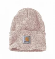 Czapki damskie - Czapka Carhartt Acrylic Watch Hat Beanie Ash Rose - miniaturka - grafika 1