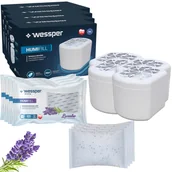 Inne artykuły do sprzątania - Zestaw: 4X Pochłaniacz Wilgoci Wessper Humifill Z Wkładem Lawendowym 250G 4X - miniaturka - grafika 1