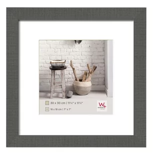 Walther Ramka Home 30x30 drewniana szara HO330D - Ramki na zdjęcia - miniaturka - grafika 2