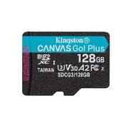 Karty pamięci - KINGSTON Canvas Go Plus, microSD, 128 GB - miniaturka - grafika 1